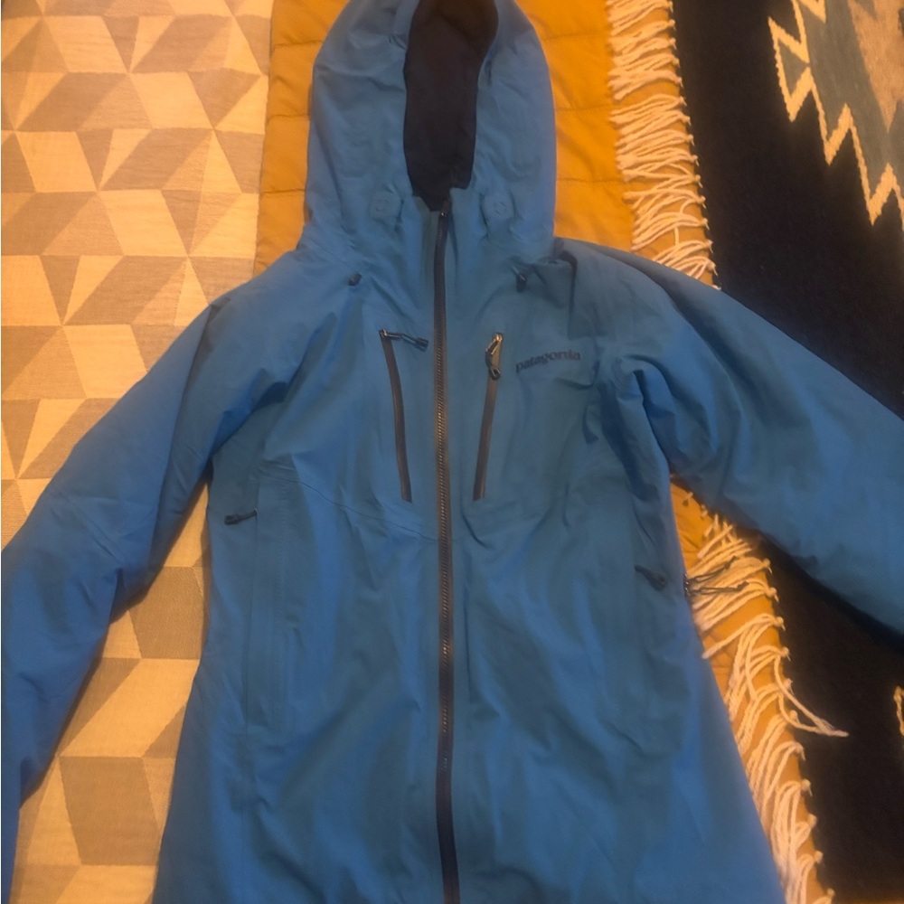 Patagonia Blue Hooded Jacket